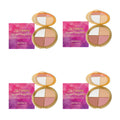 3-in-1 Multi-Function Face Palette with Highlighter, Eyeshadow & Blush - Brightening Makeup Set