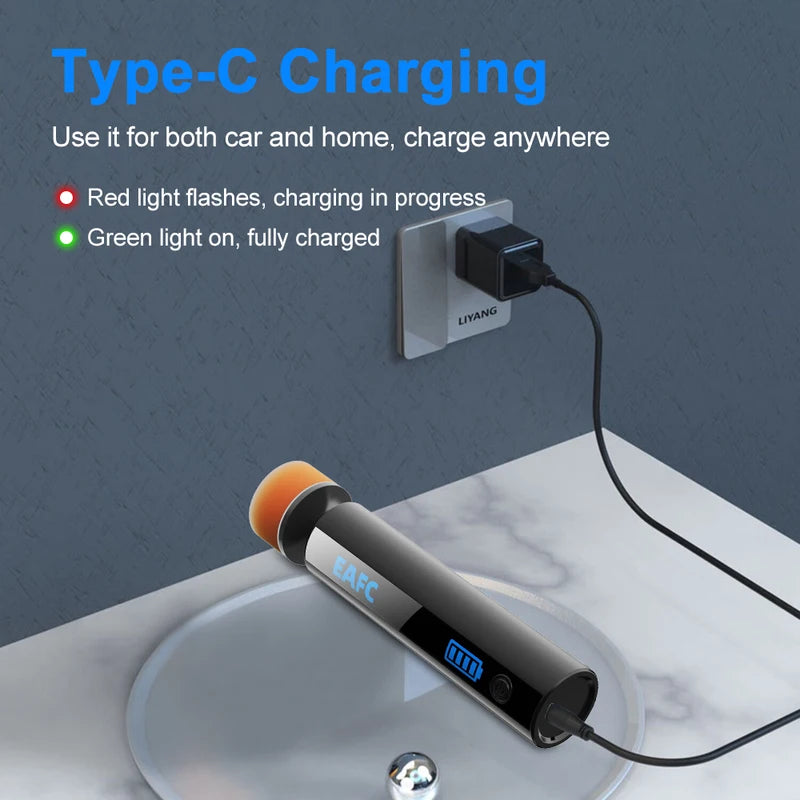 Wireless Car Polishing Machine for Scratch Repair & Corner Detailing
