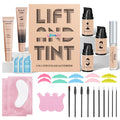Lash Lift & Brow Tint Kit for Eyelash Perming and Eyebrow Dye - Long Lasting 5-8 Weeks