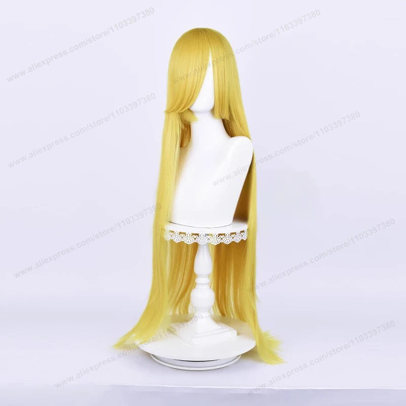 Long Synthetic Cosplay Wig 100cm Heat-Resistant Hair for Women - Multiple Colors