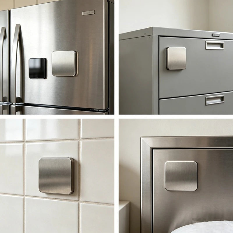 DIY Acrylic Magnet Kit for Fridge Decor - Customizable Photo and Postcard Set, 9-50 Pieces