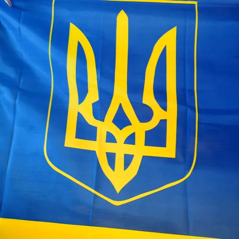 Ukraine Flag Garden & Wall Banner Outdoor Flag 90x150cm Polyester