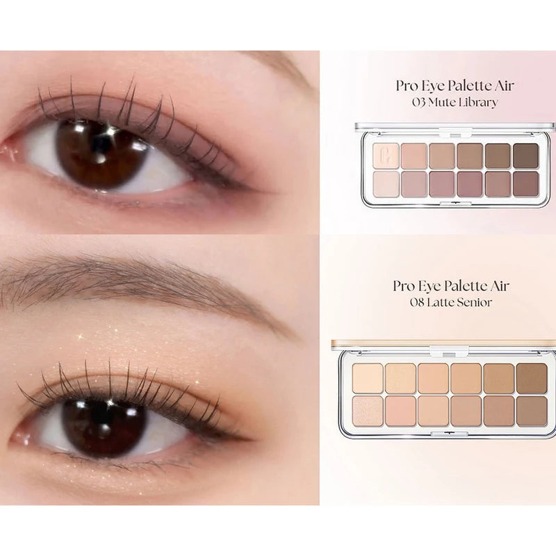 Pro Eye Palette Air Collection - Matte & Shimmer Eyeshadow Set in Multiple Colors