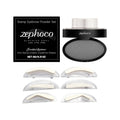 Waterproof Eyebrow Stamp Kit with Stereo Shaping & Stencils - Natural & Bold Looks