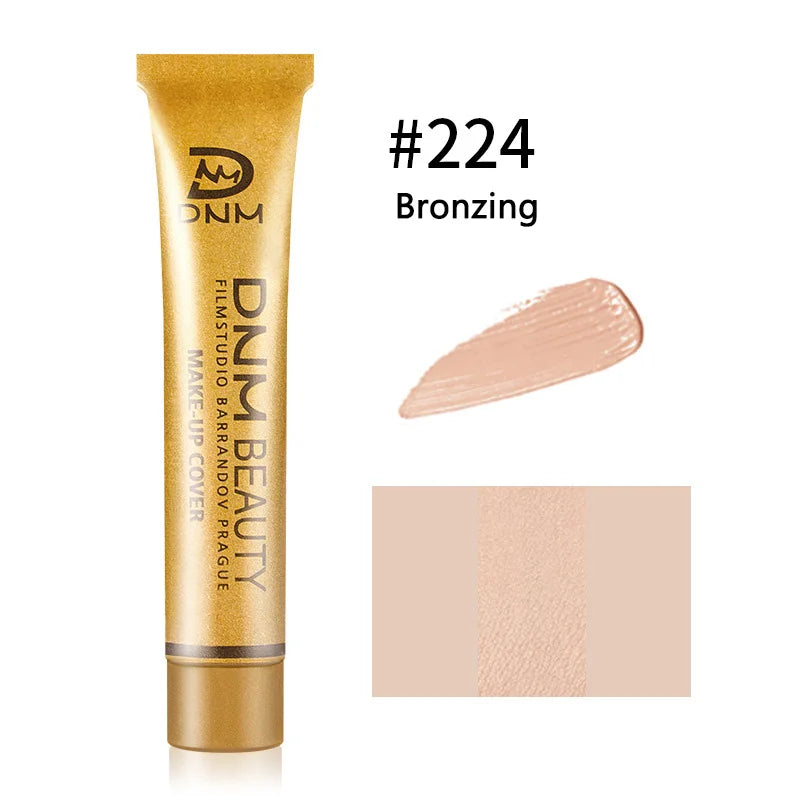 Full Skin Concealer Foundation Cream for Blemish and Dark Spot Coverage - Liquid Makeup