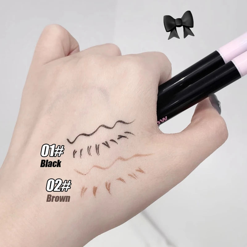 Ultra-Fine Waterproof Liquid Eyeliner Pen - Quick Dry, Matte Finish, Smudge-Proof