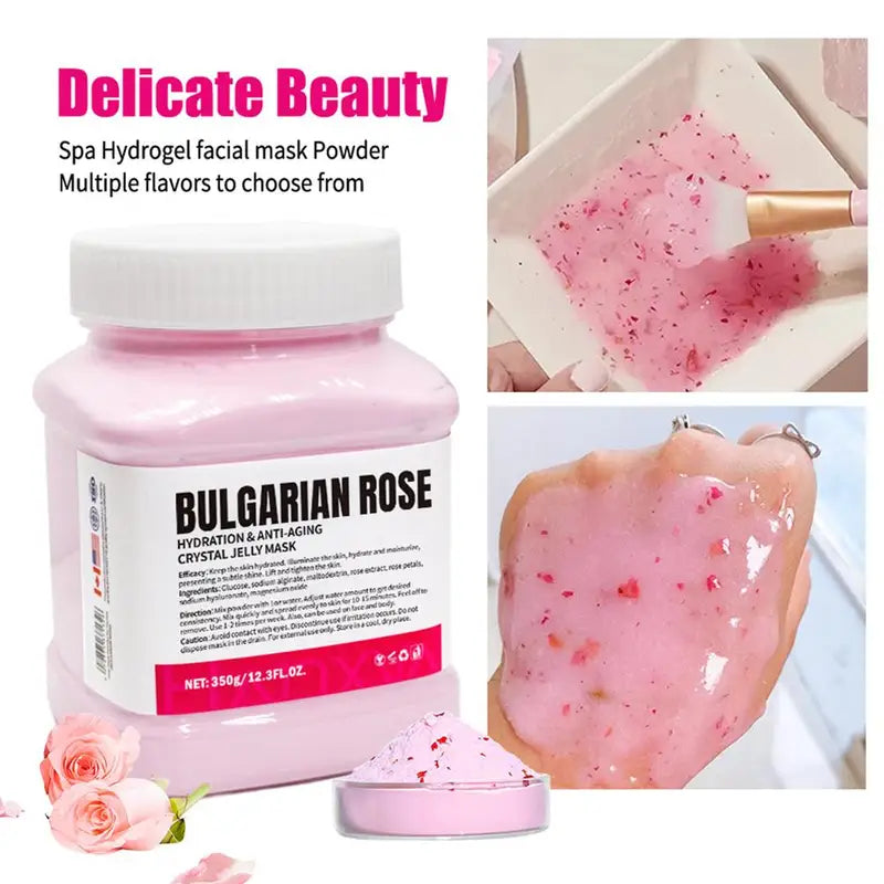 Hydrating Jelly Face Mask Powder for Brightening & Nourishing Skin - 350g
