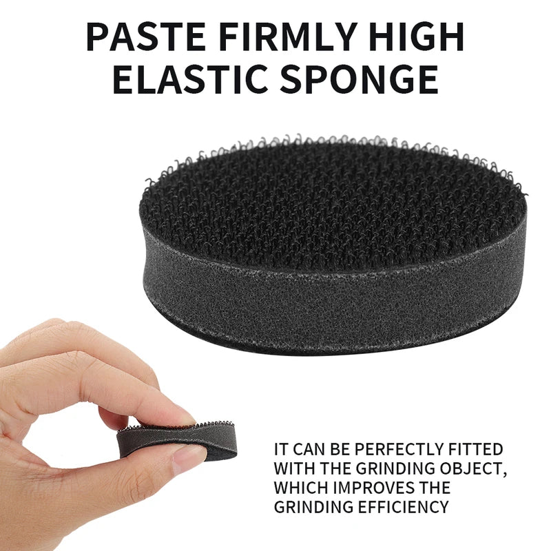 2PCS Soft Density Sponge Polishing Pad 50mm 75mm Buffer Backing Pad for Power Tools