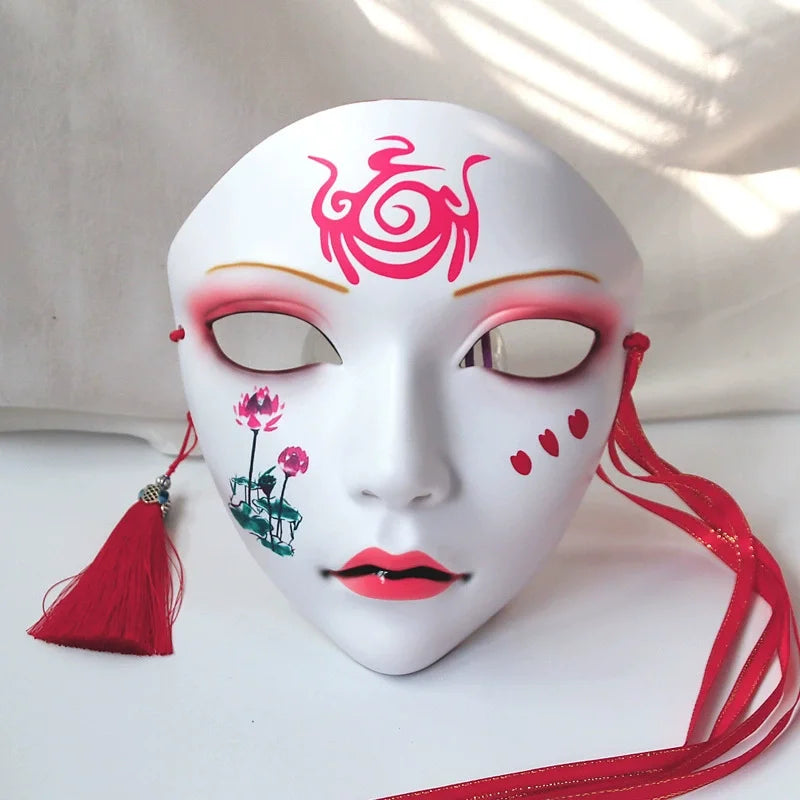 Anime Spider Spirit Mask for Cosplay and Costume Role Play - Multiple Colors