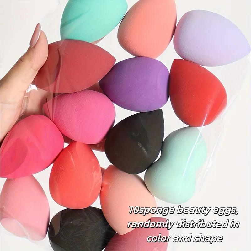 Ombre Makeup Sponge Set - Vegan Dual Use for Liquid & Powder, Latex-Free Travel Essentials for All Skin Types
