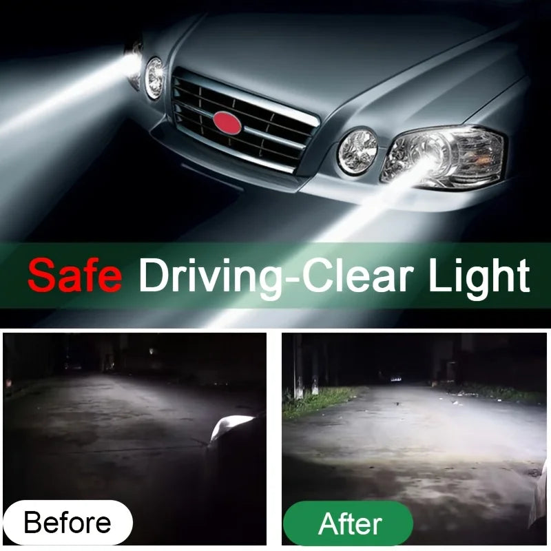 Car Headlight Polishing Wax 30g - Repair Yellowing & Oxidation, Headlamp Cleaner & Renovation Paste