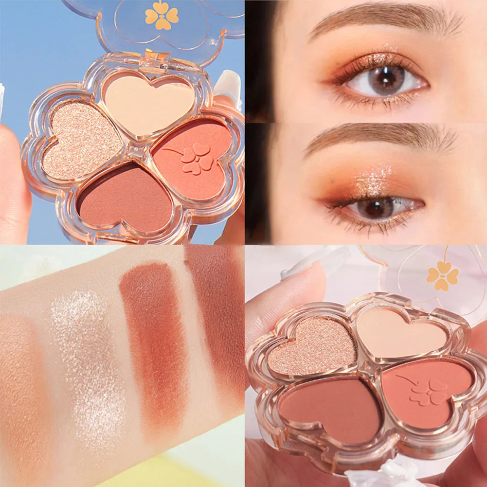 Multi-Color Eyeshadow Palette - Glitter Shimmer Eye Makeup Set
