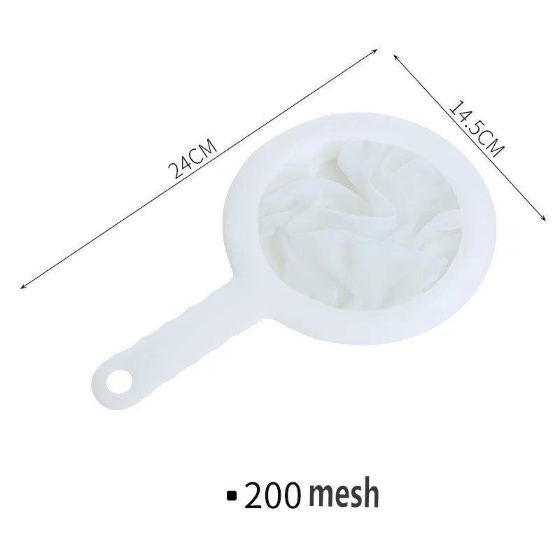 Reusable Fine Mesh Strainer Spoon for Tea Coffee Juice Soy Milk Kitchen Colander
