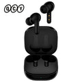 Wireless Bluetooth Earbuds with Noise-Canceling Microphones and Touch Control