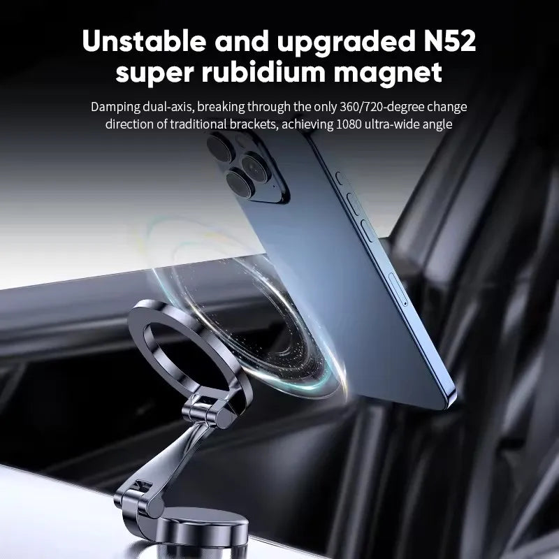 1080 MagSafe Car Phone Holder for Vehicles, Supports iPhone 15 16 Max