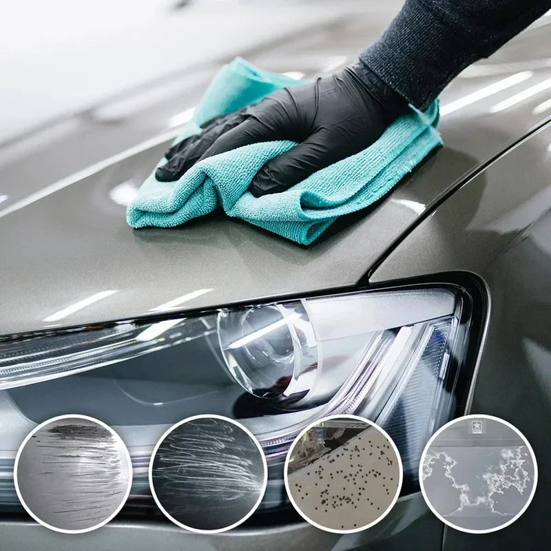 Car Scratch Remover Kit Auto Body Paint Repair Polishing Wax Swirl Removal Tool
