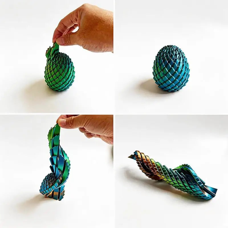 3D Printed Spiral Sphere Puzzle Ball for Adults Anxiety Relief & Decor
