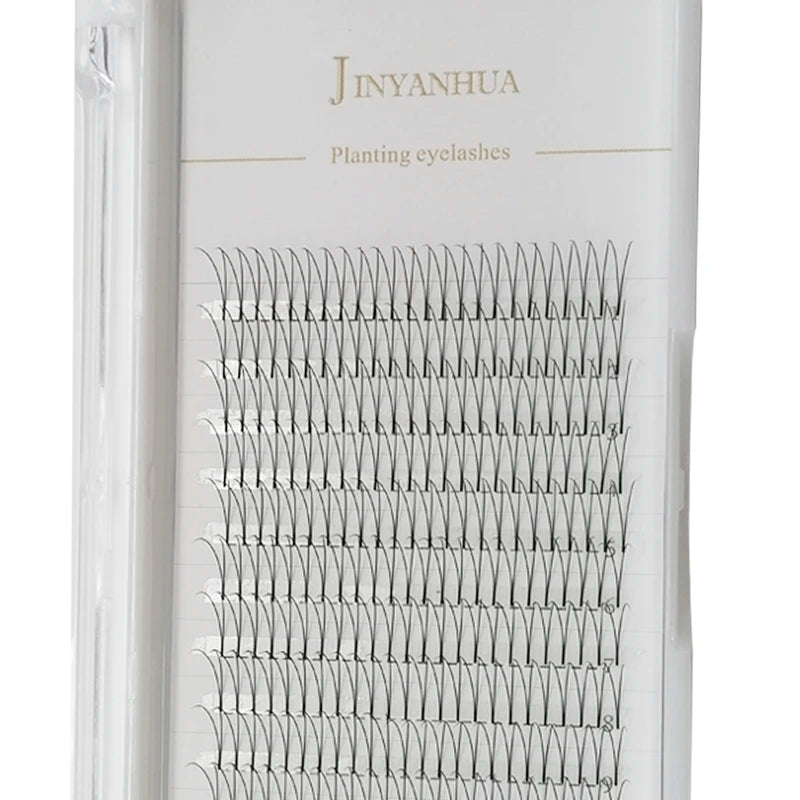 3 Pairs False Eyelash Extension Fans - Soft, Natural, Handmade Makeup Lashes