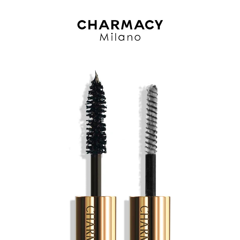 4D Silk Waterproof Mascara - Long Lasting Lengthening Curling Black Eyelash Makeup