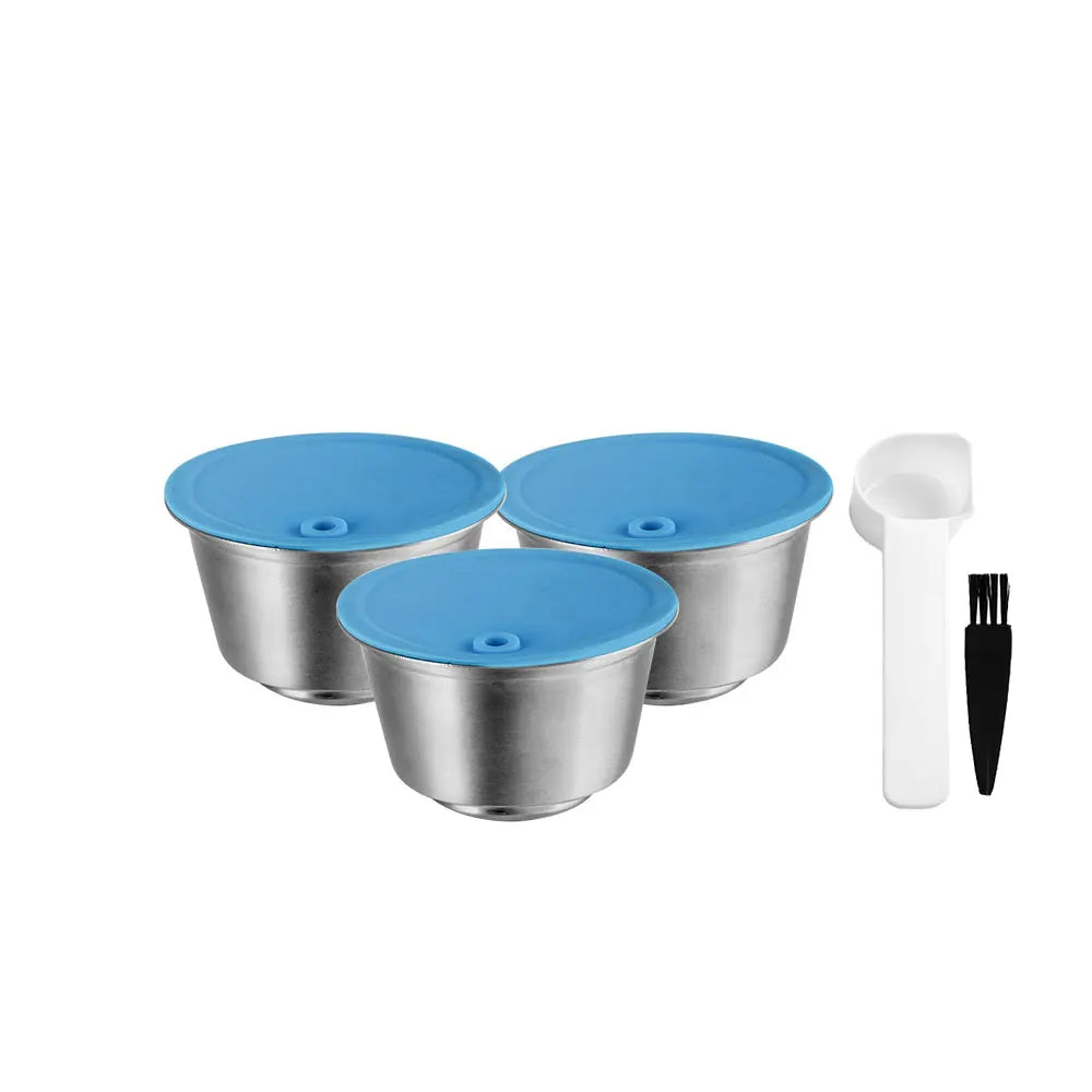Reusable Coffee Capsule Silicone Sleeve for Dolce Gusto Stainless Steel - Multiple Colors