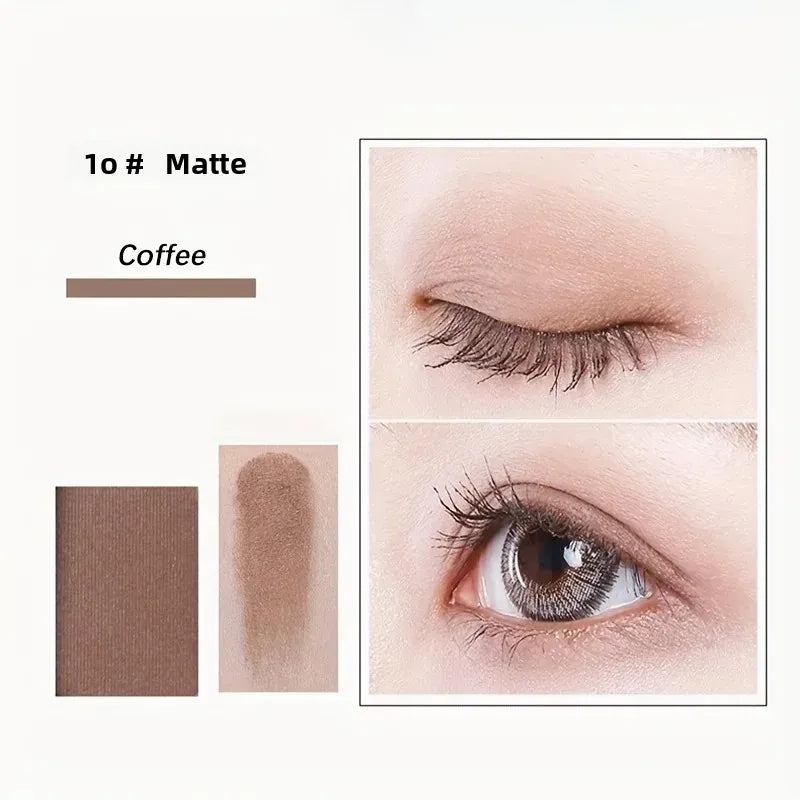 12-Color Eyeshadow Palette with Shimmer & Matte Finishes for Makeup Artists