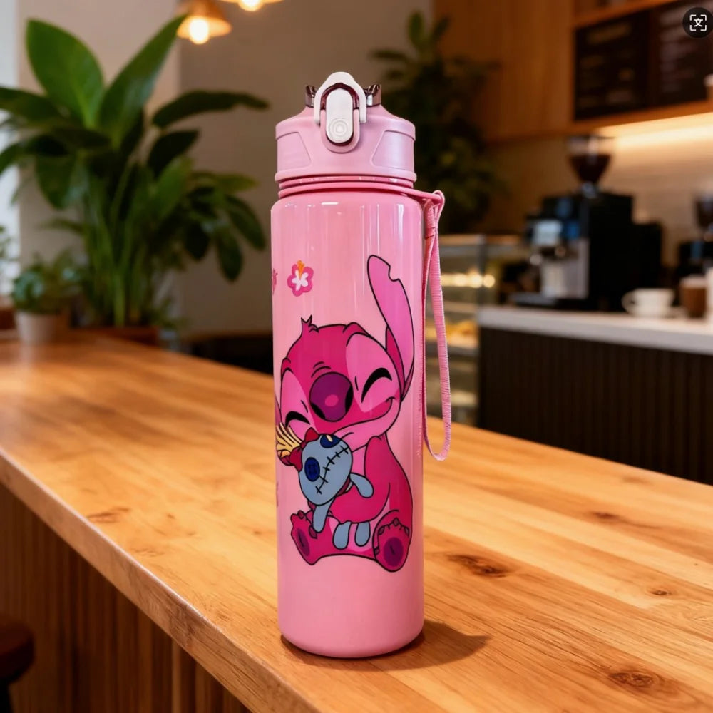 3D Printed Cartoon Water Bottle - Reusable, Leak-Proof, Lightweight Travel Kettle