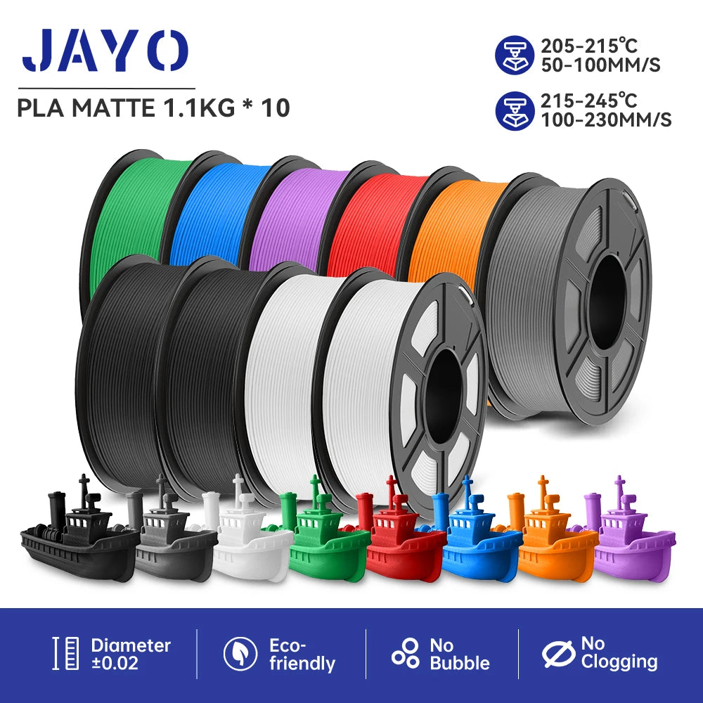 High-Speed 3D Printer Filament PLA PETG Multiple Colors 175mm No Bubbles