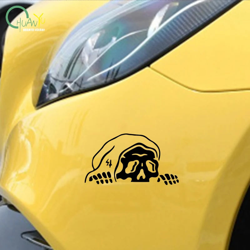Halloween Skeleton Car Sticker Decals Windshield Window Vinyl Decor