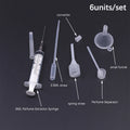 Perfume Refill Tools Set 6Pcs Plastic Diffuser Syringe Dropper Funnel Spray