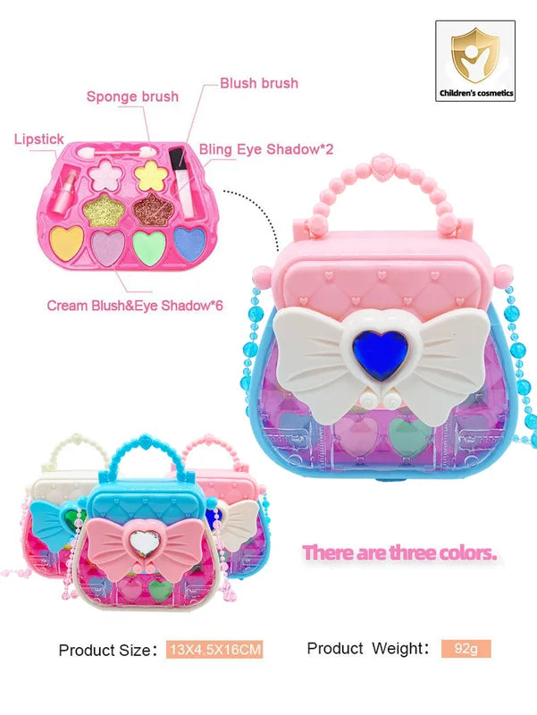 Girls Makeup Toy Set with Safety Non-Toxic Cosmetics & Princess Design