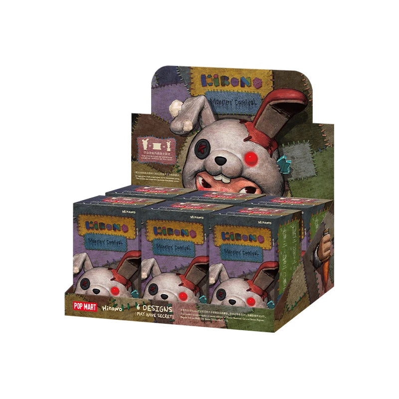 POP MART Hirono Monsters' Carnival Series Toy Figures Blind Box - Multiple Colors