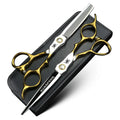Professional Hair Scissors 6.5 Inch Thinning & Cutting Shears with Sharp Steel Blades