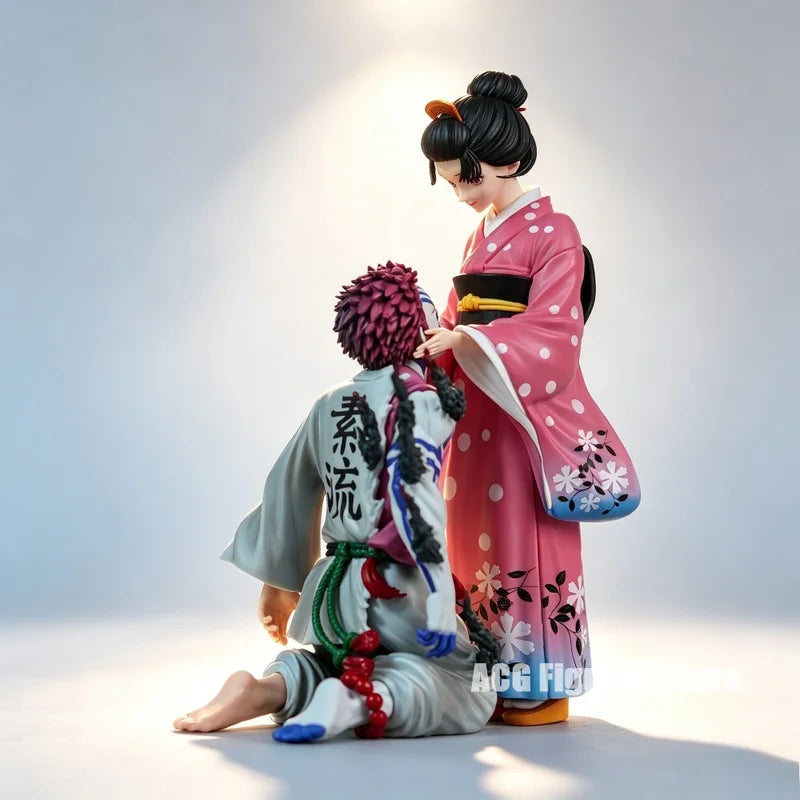 Anime Kimetsu no Yaiba Akaza Koyuki Action Figure PVC Statue Collectible Toy