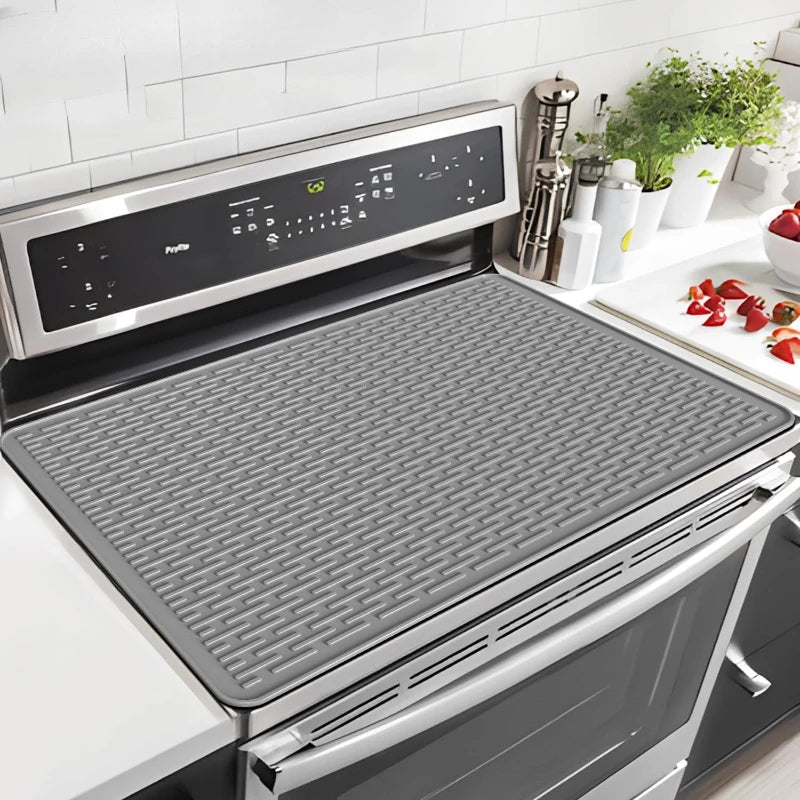 Silicone Induction Cooktop Protector Mat Heat-Resistant Non-Slip Kitchen Cover
