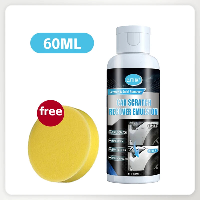 Car Scratch Remover & Paint Care Kit for Auto Body Polishing & Scratch Repair