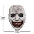 Plastic Demon Mask Halloween Costume Prop Creepy Skull Mask