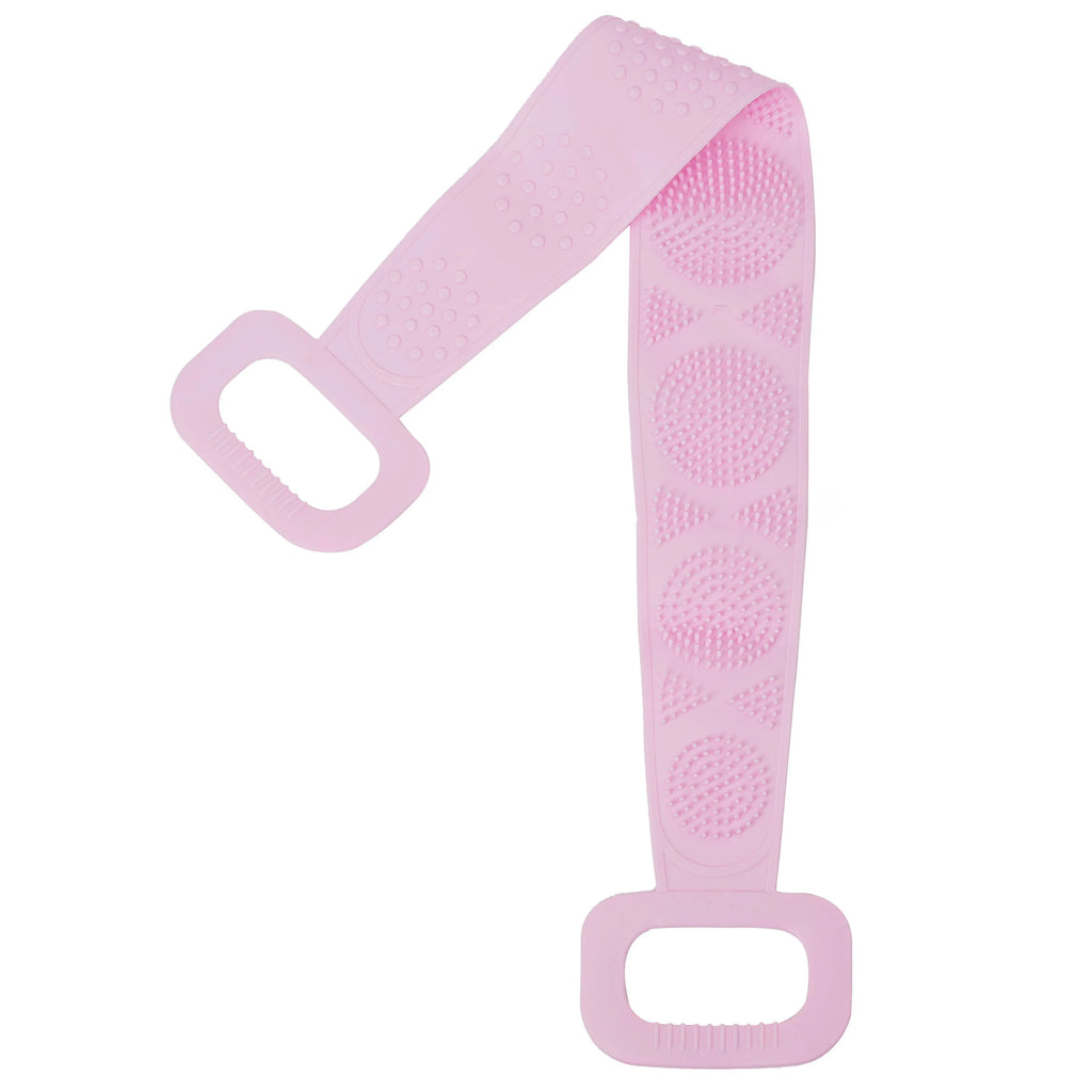 Silicone Body Scrubber Exfoliating Shower Back Brush Bath Sponge Clean Tool