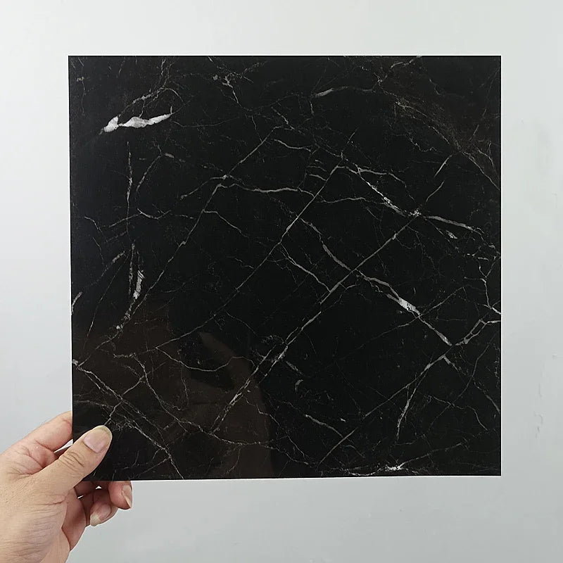Self-Adhesive Marble Tile Floor Stickers Waterproof Peel & Stick Wall & Floor Decor