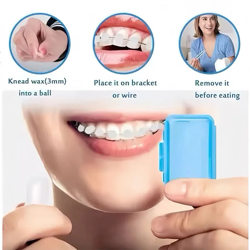 Orthodontic Dental Care Brush Kit - Complete Travel Oral Hygiene Set
