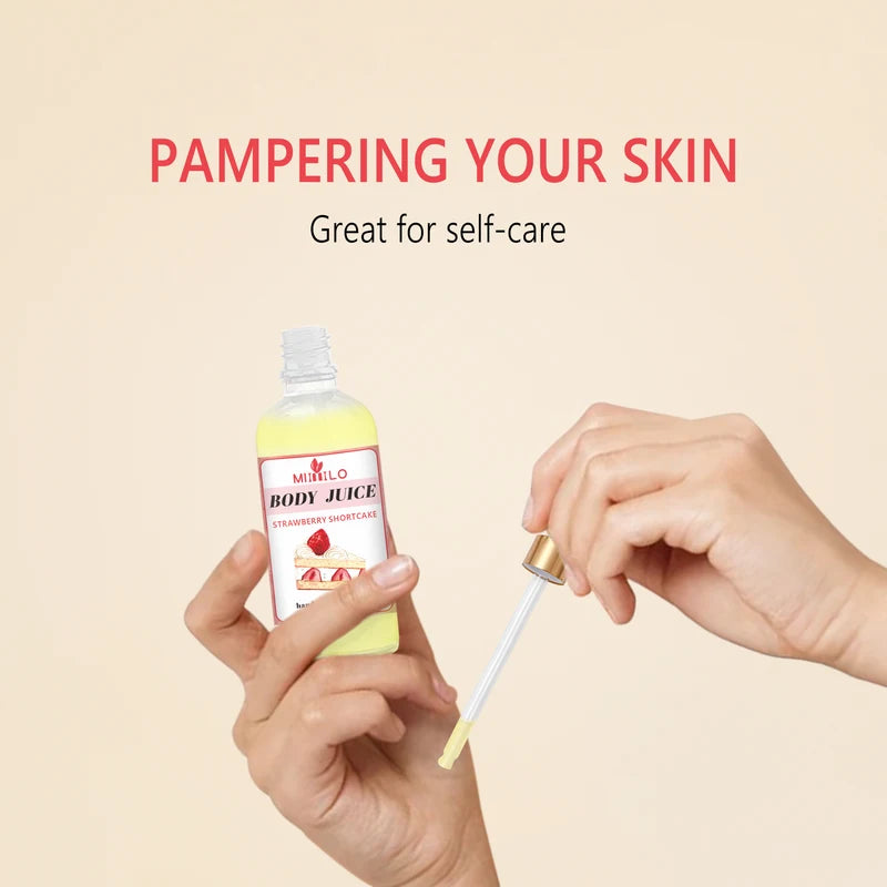Moisturizing Body Oil with Natural Scents - Nourishing, Fast Absorbing, Non-Greasy 100ml