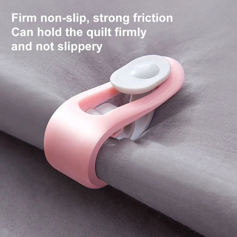 6/12PCS Bed Sheet Clips Quilt Fasteners Non-Slip Blanket Holders