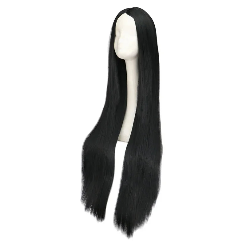 Long Synthetic Wig 100CM/40 Inches Heat-Resistant for Halloween Cosplay
