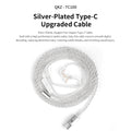 Type-C Earphone Cable Replacement for KZ, CCA, TRN, and Similar Earphones