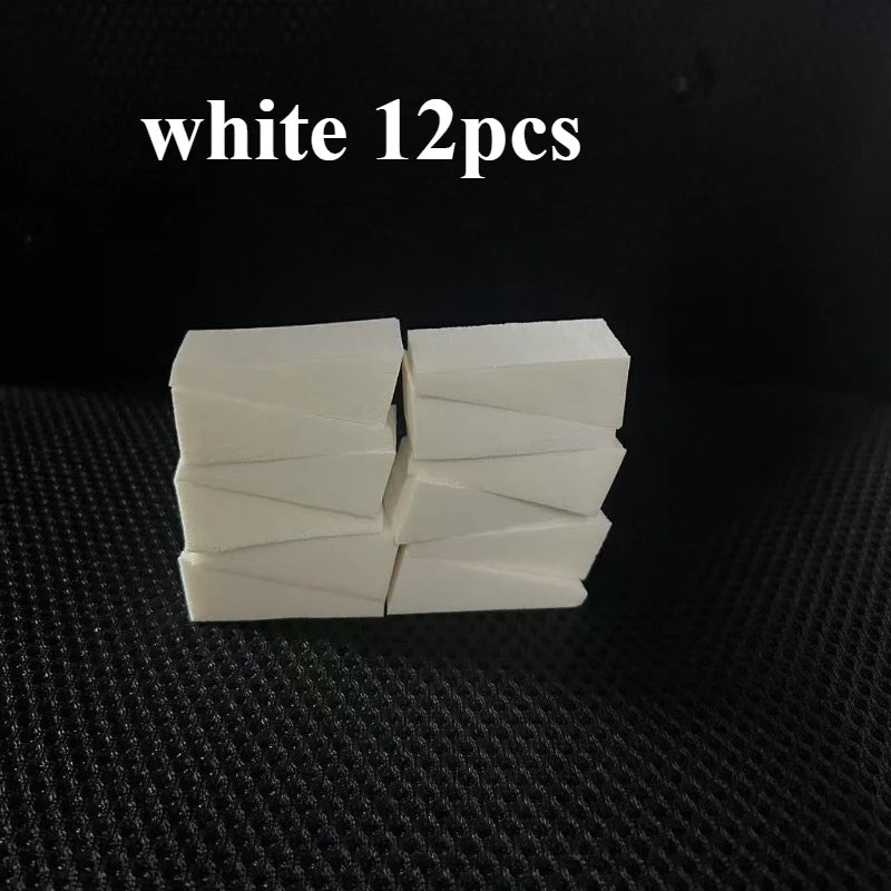 Mini Latex-Free Makeup Sponges Triangle Puff Set for Foundation Blush Eye Shadow