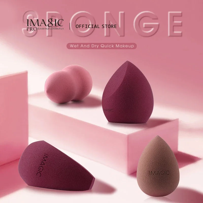 10Pcs Makeup Blender Sponge Set - Wet & Dry Foundation & Powder Blenders