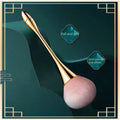 Small Fluffy Powder Brush for Blush & Setting Powder - Waist Design Beauty Tool