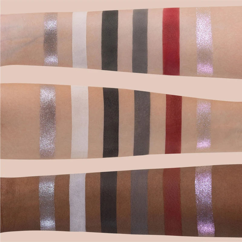 Colorful Eye Shadow Palette with Matte, Shimmer, Glitter Finishes - Waterproof & Long Lasting Makeup