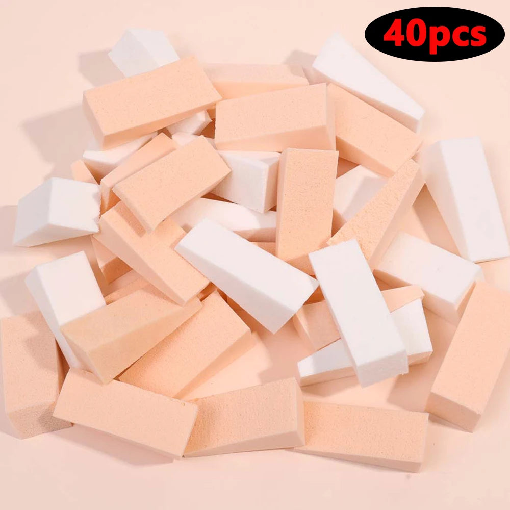 Makeup Sponge Set - Latex Triangular Face Foundation & Concealer Puffs