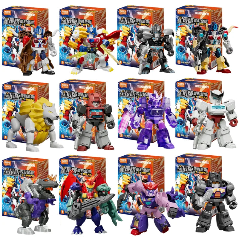 Transformers Action Figure Set with Multiple Variants - Collectible Robot Toys for Ages 14+