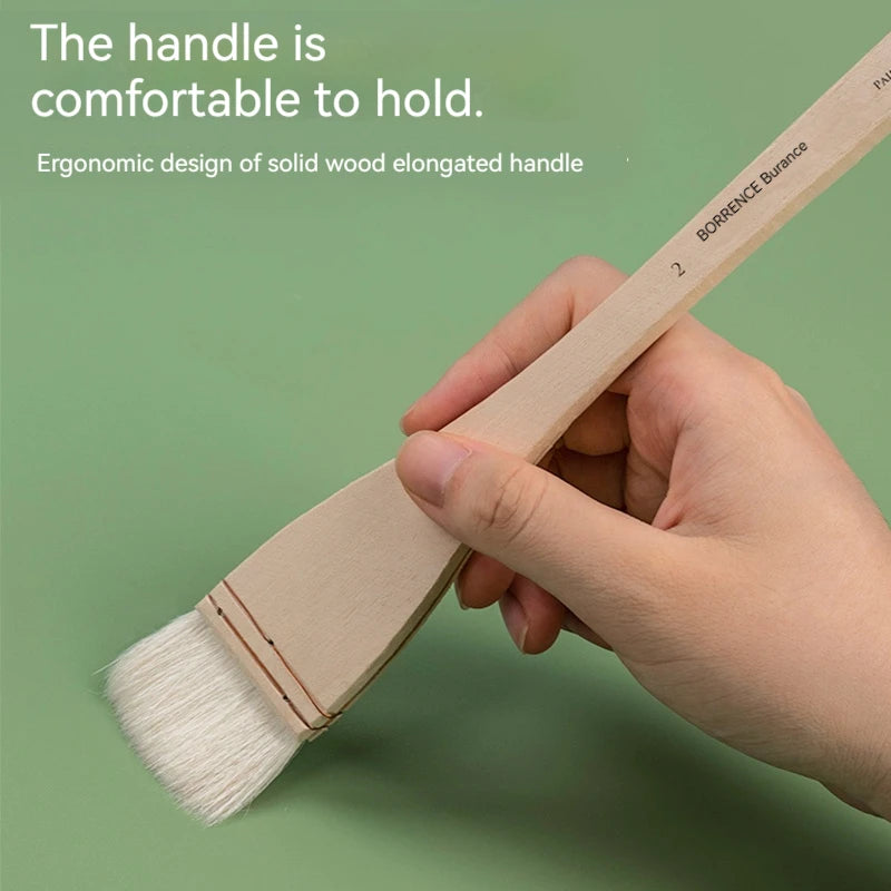 Art Paint Brush Set - Nylon Watercolor Acrylic Oil Painting Tools, 1-3 Pieces